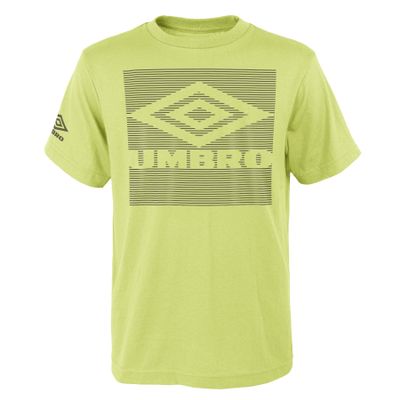 Umbro Men's Standard Diamond Between The Lines, Sunny Lime/Burnt Olive, X-Small