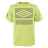 Umbro Men's Standard Diamond Between The Lines, Sunny Lime/Burnt Olive, X-Small view 1
