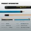 CRICAL Heavy Hitter Jump Break Cue 3-Pieces 54inch Short Maple Break Jump Cue with 13.5mm Tip Punch Cue Professional Jump Cue Billiard Pool Stick view 3