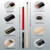 CRICAL Heavy Hitter Jump Break Cue 3-Pieces 54inch Short Maple Break Jump Cue with 13.5mm Tip Punch Cue Professional Jump Cue Billiard Pool Stick view 2