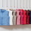 Xiangliy Autumn Women Ultra Light Down Vest White Duck Down Coat Parka Female Casual Sleeveless Waistcoat rose red L view 4