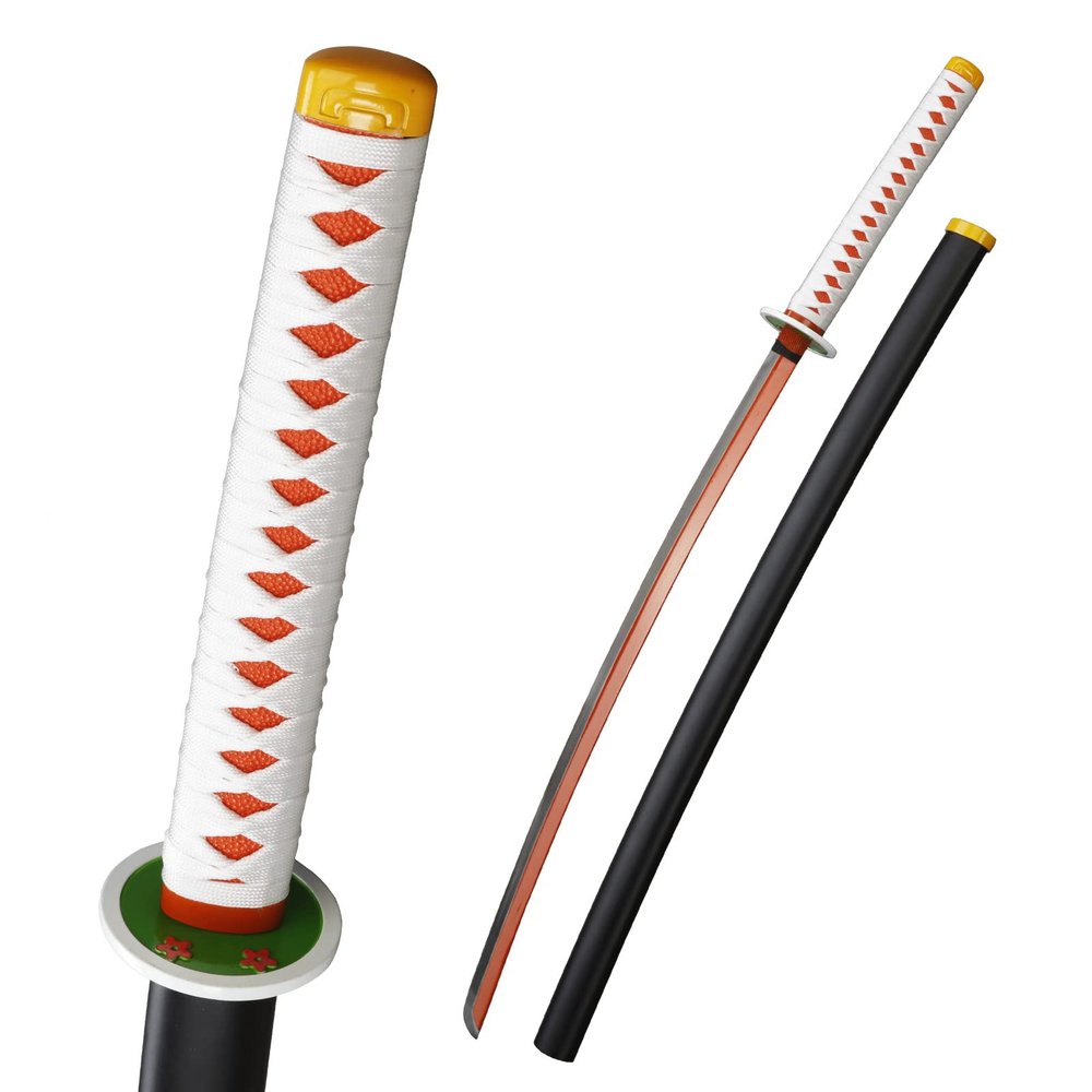 40 Munetoshi Steel Kanao Tsuyuri Nichirin Demon Killer Katana Samurai Sword Anime Fantasy Cosplay