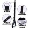 J Bryant Fitness Metal Gym Handles Multi D-Ring Handle Heavy Duty Aluminum Alloy Handle Grips Durable Workout Handles for Pulley LAT Pull Down System view 2