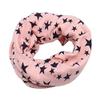FJZAD Casual Boys and Girls Winter Warm Cotton Scarf Kids Unisex Scarf Scarf Star Print (Color : Pink) view 1