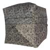 Hawk Reveal Hunting Archery Durable 73" Height Water Resistant Camo Concealing 3 Person Ground Blind with See-Through Mesh Window Panels view 2