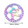 LvTu Floating Disc Brake Bike Rotor 180mm/ 203mm with 6 Bolts - Colorful (Size : 180mm) view 2