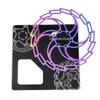 LvTu 160mm Disc Brake Rotor 180mm / 203mm, Stainless Steel Mountain Bike BMX Floating Rotors (Size : 203mm) view 1