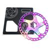 LvTu Disc Brake 140mm 160mm Bike Floating Rotor, Stainless Steel With 6 Bolts - Colorful (Size : 140mm) view 1
