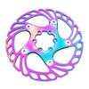 LvTu Bike Rotor Floating Disc Brake 140mm/ 160mm with 6 Bolts - Colorful (Size : 140mm) view 1