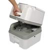 24L Commode Water Saving Toilet Flush Travel Vehicle Camping Outdoor/Indoor Potty Commode Removable view 4