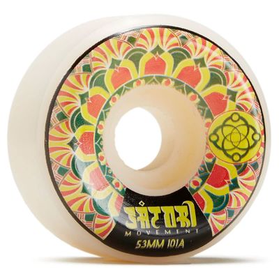 Satori Movement Mandala Conical Shape 101a Skateboard Wheels - 53mm