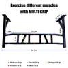 ptlsy Wall Mounted Pull Up Bar with Multi Grip for Pull-up Chin-up Multifunctional Heavy Duty Chin Up Bar Ideal for Home Gym Fitness and Workouts Cross-Training Full Body Strength Training view 2