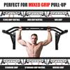 ptlsy Wall Mounted Pull Up Bar with Multi Grip for Pull-up Chin-up Multifunctional Heavy Duty Chin Up Bar Ideal for Home Gym Fitness and Workouts Cross-Training Full Body Strength Training view 3