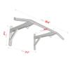 Pull Up Bars Stainless Steel Chin Up Bar, Garage Corridor Wall- Mounted Strength Training Bar, Sandbag Resistance Belt Hanging Fitness Bar, Safe Load 300kg view 2