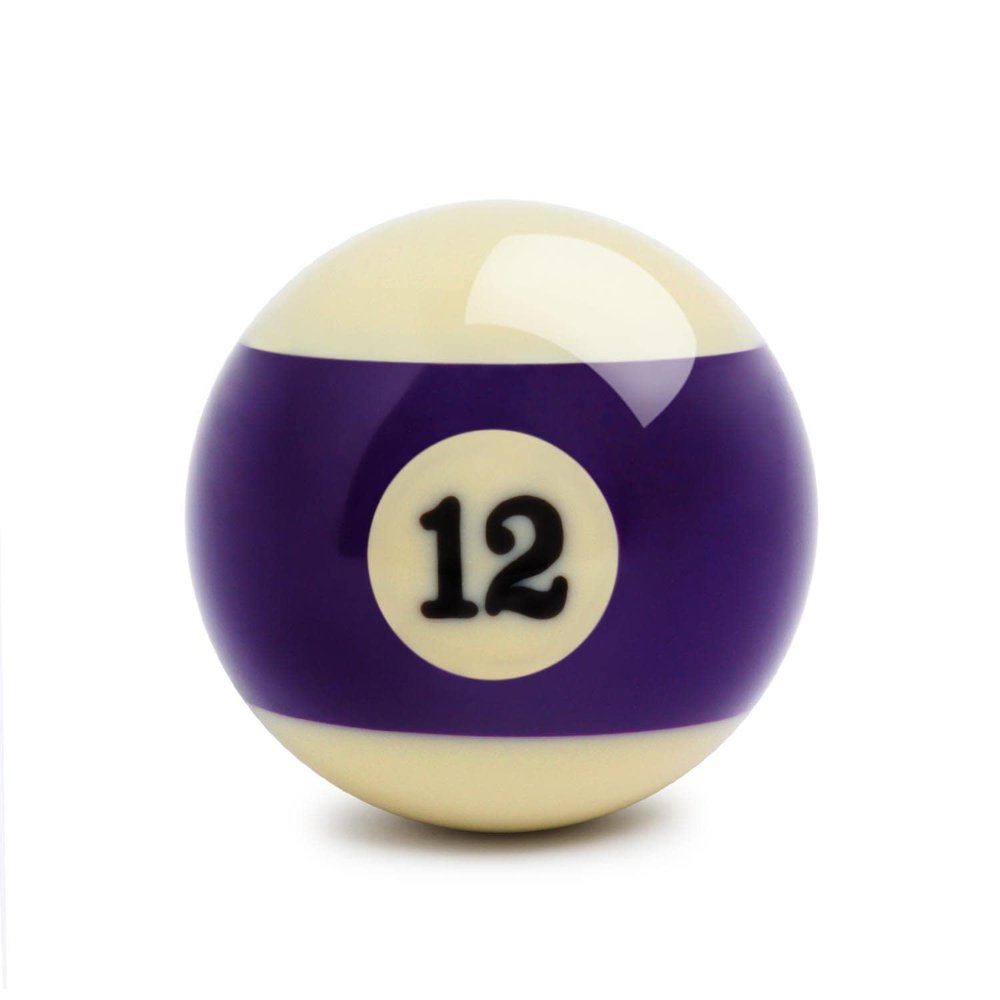 Superbilliards Billiard Pool Table Standard Replacement Ball 2 - 57.2 mm (#12)