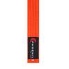 Phoenix Fight Gear Kids Jiu Jitsu Mixed Martial Arts BJJ Belt in Black, White, Grey, Orange, Yellow, Green, Purple, and Blue, Sizes M00, M0, M1, M2, M3 (Orange, M1) view 3