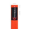 Phoenix Fight Gear Kids Jiu Jitsu Mixed Martial Arts BJJ Belt in Black, White, Grey, Orange, Yellow, Green, Purple, and Blue, Sizes M00, M0, M1, M2, M3 (Orange, M1) view 4