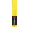 Phoenix Fight Gear Kids Jiu Jitsu Mixed Martial Arts BJJ Belt in Black, White, Grey, Orange, Yellow, Green, Purple, and Blue, Sizes M00, M0, M1, M2, M3 (Yellow, M1) view 3