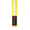 Phoenix Fight Gear Kids Jiu Jitsu Mixed Martial Arts BJJ Belt in Black, White, Grey, Orange, Yellow, Green, Purple, and Blue, Sizes M00, M0, M1, M2, M3 (Yellow/White, M3) view 3