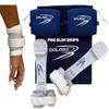 QALARO PRO Hook & Loop Grips for Girls Gymnastics | Dowel Grips, 4" Wristbands | Gymnastics Grips for Girls | Youth Bar Grips | Gymnastics Gloves view 1