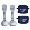 QALARO PRO Hook & Loop Grips for Girls Gymnastics | Dowel Grips, 4" Wristbands | Gymnastics Grips for Girls | Youth Bar Grips | Gymnastics Gloves view 3
