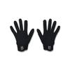 Under Armour Womens Radar Softball Gloves , (001) Black / Black / White , Large view 2