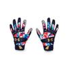 Under Armour Women's Motive Novelty Softball Gloves, (410) Midnight Navy/Red/Metallic Gold, Medium view 1