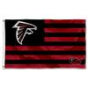 Atlanta Falcons USA American Nation Stripes 3x5 Grommet Flag view 1