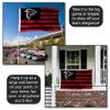 Atlanta Falcons USA American Nation Stripes 3x5 Grommet Flag view 4