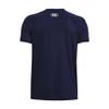 Under Armour Boys Tech Big Logo Short Sleeve T-Shirt, (410) Midnight Navy / / White, X-Large view 2