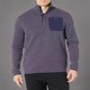 Under Armour Mens Specialist Henley 2.0, (411) Midnight Navy/Tempered Steel/Midnight Navy, Small view 4