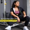 Junlan Sauna Suit for Women Sweat Jumpsuit Stand Collar Heat Trapping Shirt for Women Workout Sports(Black,Medium) view 4