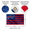 Buffalo Bills USA American Nation Stripes 3x5 Grommet Flag view 2