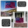 Buffalo Bills USA American Nation Stripes 3x5 Grommet Flag view 4