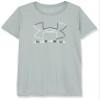 Under Armour Girls Tech Big Logo Short Sleeve T-ShirtDISC, (781) Opal Green / / Midnight Navy, Youth Large view 1