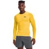 Under Armour Men's Armour HeatGear Compression Long-Sleeve T-Shirt, (790) Taxi / / Black, X-Large view 1