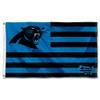 Carolina Panthers USA American Nation Stripes 3x5 Grommet Flag view 1