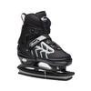 Ice SkatesBoys Hockey Skates,Skates with Adjustable 4 Sizes for Boys Girls Youth Men Women and Beginners (Black Silver, XL (8-10) Women's/(7-9) Men's) view 1