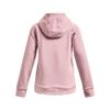Under Armour Girls Rival Fleece Big Logo Hoodie, (647) Prime Pink / / Pink Punk, Youth Large view 2