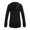 Under Armour Girls ArmourFleece Iridescent Big Logo Hoodie, (001) Black / / Iridescent, Youth Medium view 2
