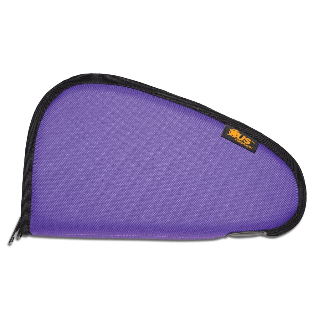 US PeaceKeeper P21411 Pistol Case, Purple, 11"x6"x1",Medium