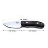 GCS Handmade Micarta Handle D2 Tool Steel Tactical Hunting Knife with leather sheath Full tang blade designed for Hunting & EDC GCS 316 view 2