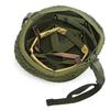 WWII US WW2 M1 Helmet Steel Shell with Net Cover Chin Strap view 4