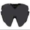 Edge Eyewear XSS61-G15 Super 64 - Black Frame/G-15 Vapor Shield Lenses view 2