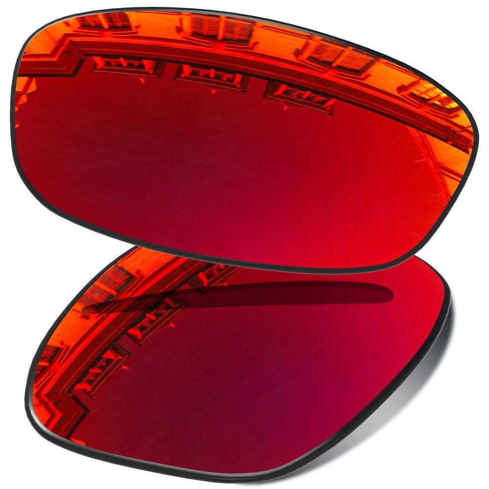 Vonxyz Lenses Replacement for Revo Guide II RE4073-63mm Sunglass - Ruby MirrorCoat Polarized