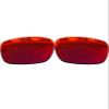Vonxyz Lenses Replacement for Revo Guide II RE4073-63mm Sunglass - Ruby MirrorCoat Polarized view 2