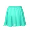 Oyolan Kids Girls Ballet Dance Collection Circular Pull-On Mini Wrap Skirt t Classic Chiffon Over Scarf Tutu Skirts Lake Blue 1-6 Years view 2
