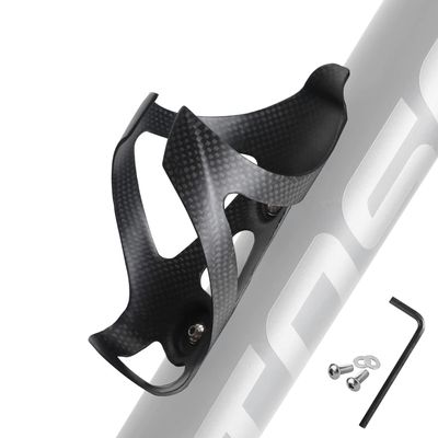 TPard Carbon Fiber Water Bottle Holder for Bicycle Mountain Bike Cup Holder Ultralight Bike Water Bottle Cages for MTB Mountain Road Bike Cycling