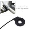 SING F LTD Electric Bicycle Pedal KT-V6L 6 Magnets Singal Hall Assist Sensor PAS Pedal System Waterproof Plug Cadence Speed E-Bike Sensor Accessories Black ABS view 2