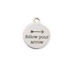 1 Charms Dreams Stainless Steel Charm - Follow Your Arrow view 1